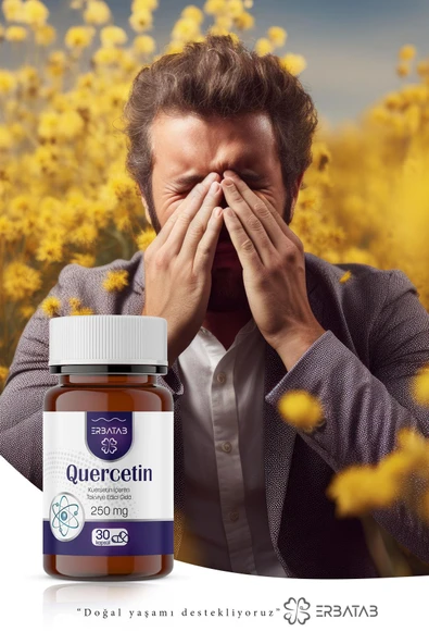 Erbatab Quercetin 30 Kapsül - Resim 3