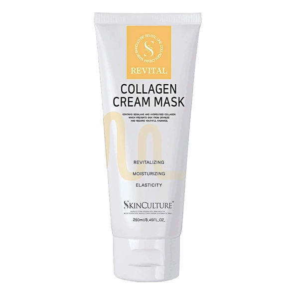 Revital Collagen Cream Mask (Yoğun Kolejenli Maske) 250 ml ürün görseli 1