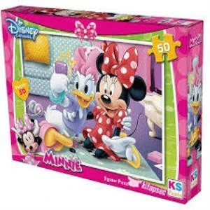 KS GAMES PUZZLE 50 PARCA MINNIE 709 ürün görseli 1