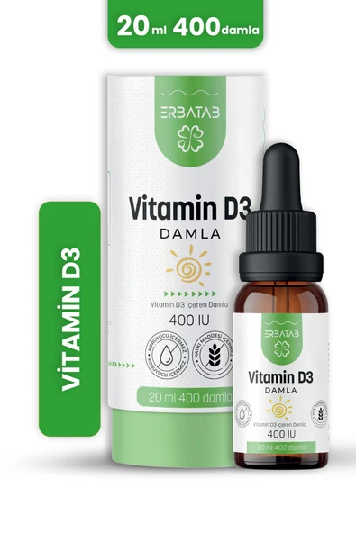 Erbatab D3 KIDS 20 ML ürün görseli 1