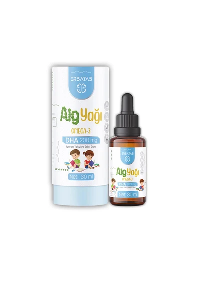 Erbatab Alg Yağı Omega 3 30 ml ürün görseli 1