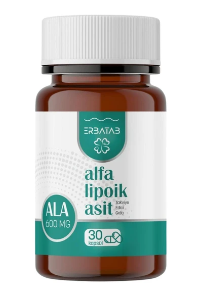 Erbatab Alfa Lipoik Asit 600 mg 30 Kapsül ürün görseli 1