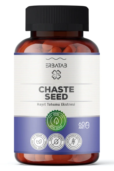 Erbatab Chaste Seed Hayıt Ekstresi 60 Kapsül ürün görseli 1