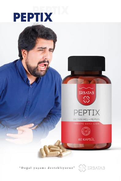Erbatab Peptix 60 Kapsül - Resim 4