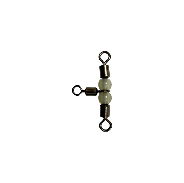 Sea Horse Cross-Line Rolling Swivel 3*4 6 Pcs ürün görseli 1