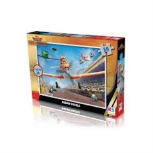 KS GAMES PUZZLE 50 PARCA PLANES 709 ürün görseli 1