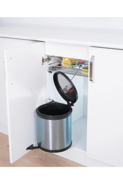 Home  Evonrome Dolap Içi Çöp Kovası 10lt ürün görseli 1