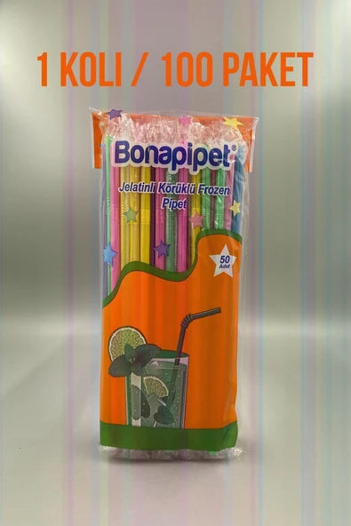 bonapipet Jelatinli Körüklü Frozen Pipet 50'li 50 Paket ürün görseli 1