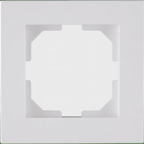Karen Beyaz tekli Priz Çerçevesi Modern ve Dayanıklı Çerçeve ürün görseli 1