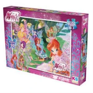KS GAMES PUZZLE 50 PARCA WINX ürün görseli 1