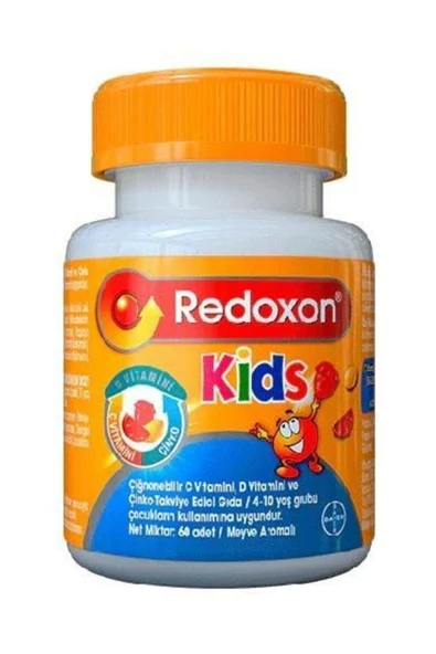 Redoxon_Kids Meyve Aromalı 60 Çiğneme Tableti ürün görseli 1