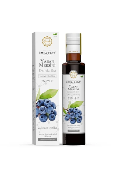 İmmu-Nat Immunat Yaban Mersini Ekstratı 250ml ürün görseli 1