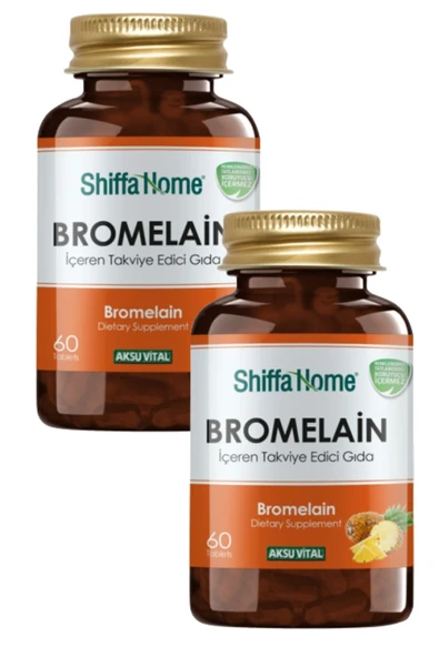 Shiffa Home Bromelain 60 Tablet X 2 Adet ürün görseli 1