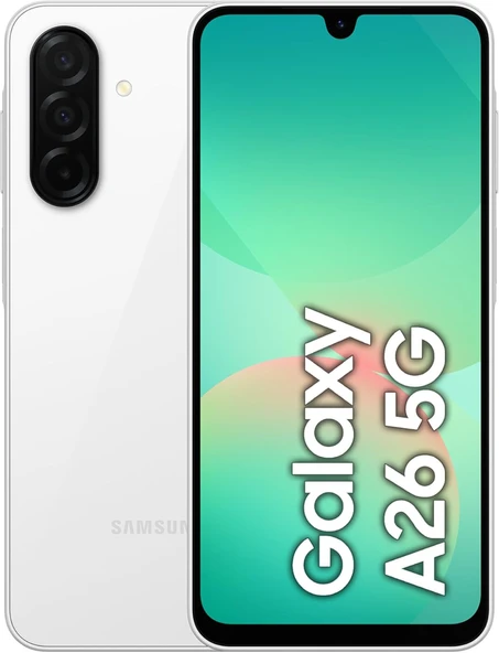Samsung Galaxy A26 5G 256 GB Beyaz ürün görseli 1