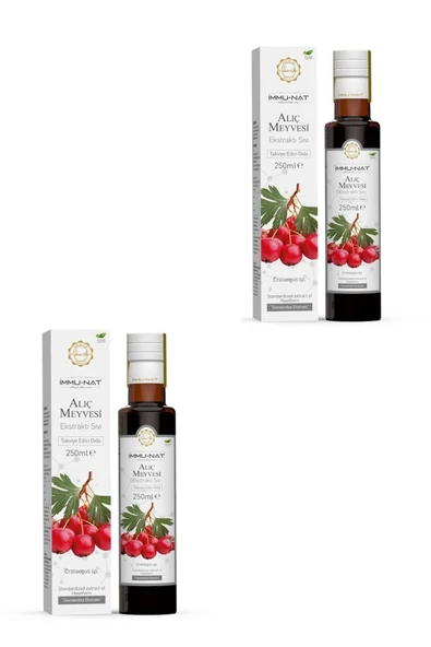 İmmu-Nat Alıç Ekstraktı 250 ml X 2 Adet ürün görseli 1