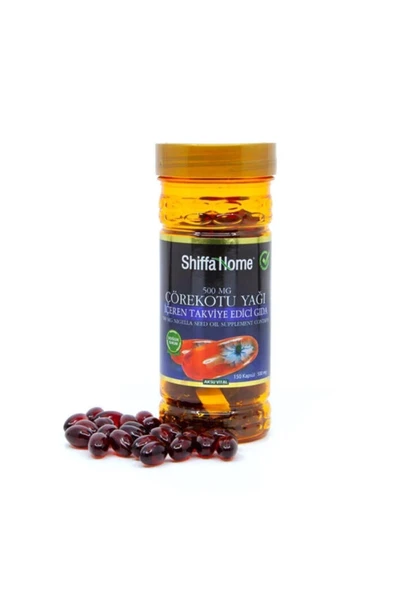 Aksu Vital Shiffa Home Çörekotu Yağı Kapsül Çörek Otu 150 X 500 Mg ürün görseli 1