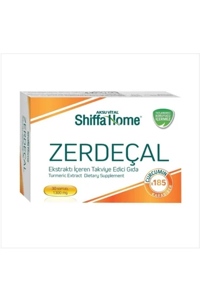 Shiffa Home Aksu Vital Zerdeçal Turmeric 30 Soft Jel ürün görseli 1