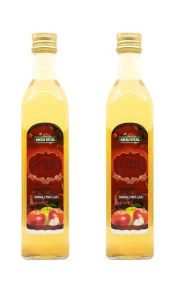 Aksu Vital Elma Sirkesi 500 Ml. X 2 Adet ürün görseli 1