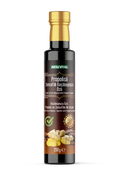 Aksu Vital Propolisli Zencefilli Keçiboynuzu Özü 350 gr Propolis Zencefil Içeren Keçi Boynuzu Özü ürün görseli 1