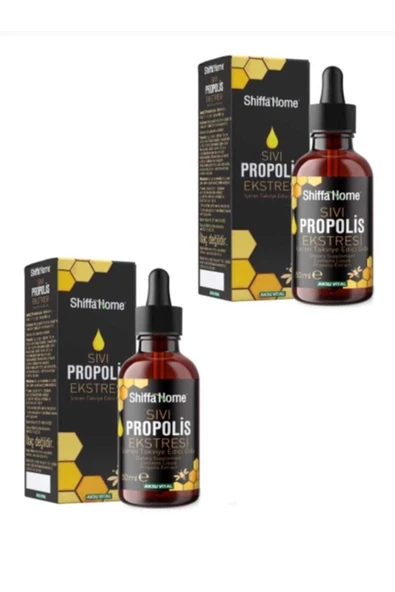 Shiffa Home Propolis Ekstresi 50ml x 2 Adet ürün görseli 1