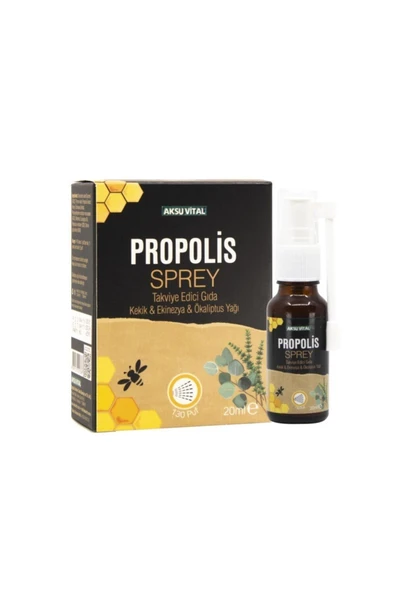 Shiffa Home Propolisli Boğaz Spreyi 20 ml Kekik Ekinezya Okaliptus Ilaveli ürün görseli 1