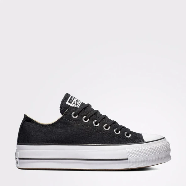 Converse Chuck Taylor All Star Lift Unisex Siyah Platform Sneaker Spor Ayakkabı 560250C.001 ürün görseli 1
