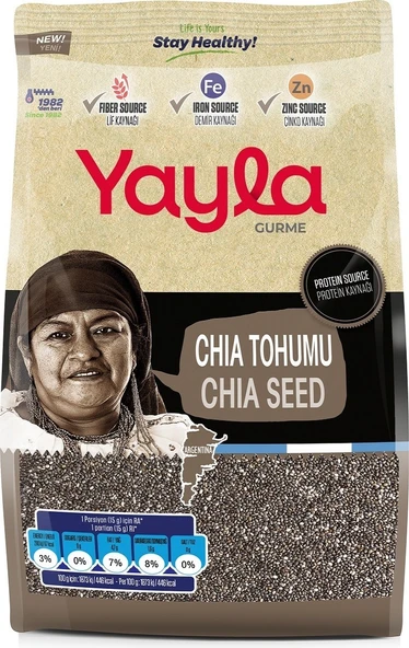 Yayla 500 gr Gurme Chia Tohumu ürün görseli 1