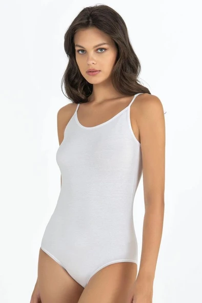 Fabony Bayan İp Askılı Çıtçıtlı Body 1180 ürün görseli 1