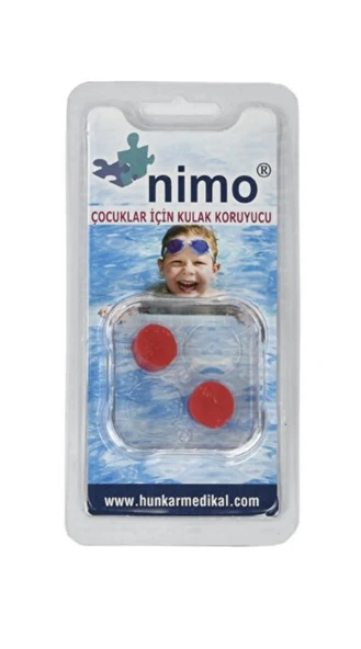 Nimo Çocuk 2'li Silikon Kulak Tıkacı ürün görseli 1