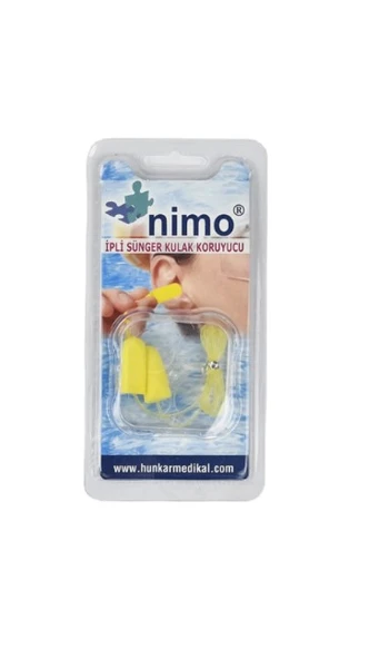 Nimo İpli Sünger Kulak Tıkacı ürün görseli 1