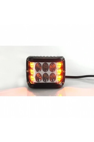 ASTRALED  1 Adet Kaput Üstü Offroad Projektör Sis Çalışma Lambası 12 Ledli 36 watt ürün görseli 1