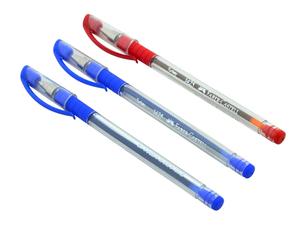 Faber-Castell 1425 Tükenmez Kalem 0.7 mm İğne Uçlu 3 Adet ürün görseli 1