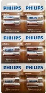 PHILIPS ALKALINE AA KALEM PIL 1.5VOLT LR6A12S 12LI ürün görseli 1