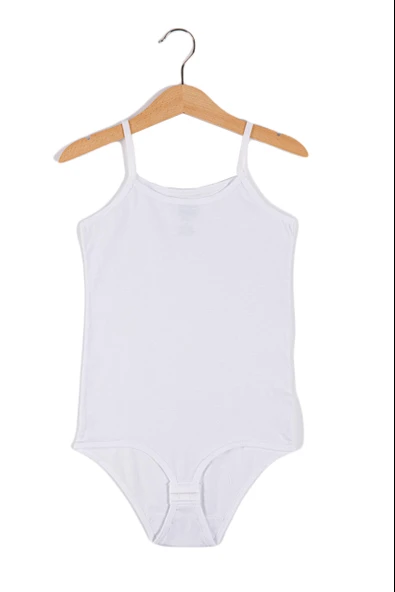 Kız Çocuk Çocuk İp Askılı Çıtçıtlı Kancalı Body Berrak-2537 ürün görseli 1