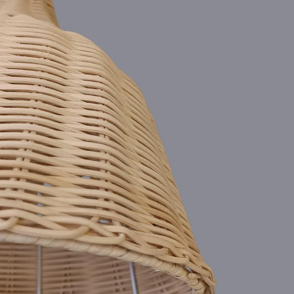 Vivo Krem Rattan Sarkıt Avize - Resim 3