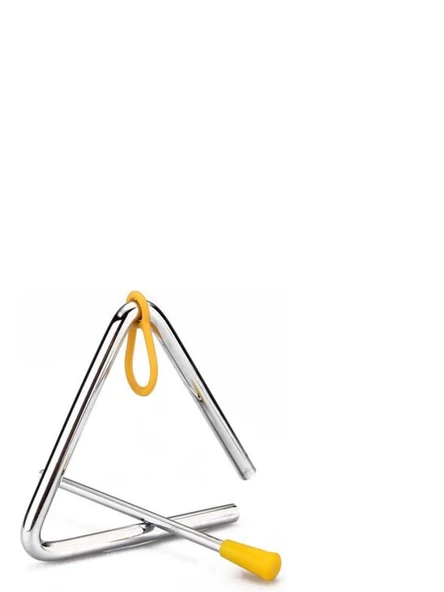 Üçgen Zil 10 Cm Çelik Üçgen Zil - Resim 3