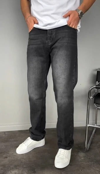 Yıkamalı Füme Baggy Pantolon 633 ürün görseli 1
