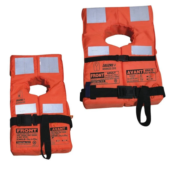 LALIZASGELİŞMİŞ SOLAS MED CAN YELEĞİ IŞIKSIZ-ÇOCUK SOLAS/MED-MER ürün görseli 1