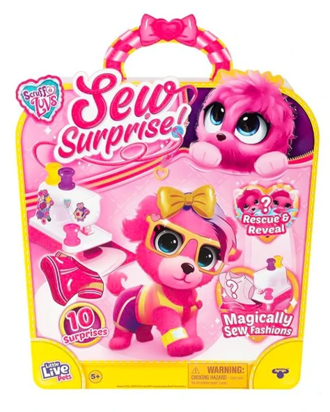 Scruff a Luvs Moda Oyun Seti Pembe CRU06000 ürün görseli 1