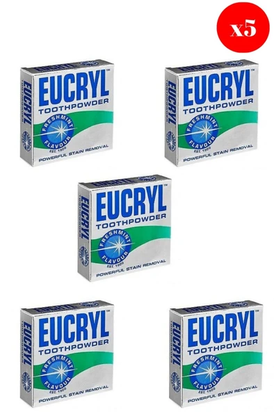 Eucryl Diş Beyazlatma Pastasi Original 50Gr X5 ADET ürün görseli 1