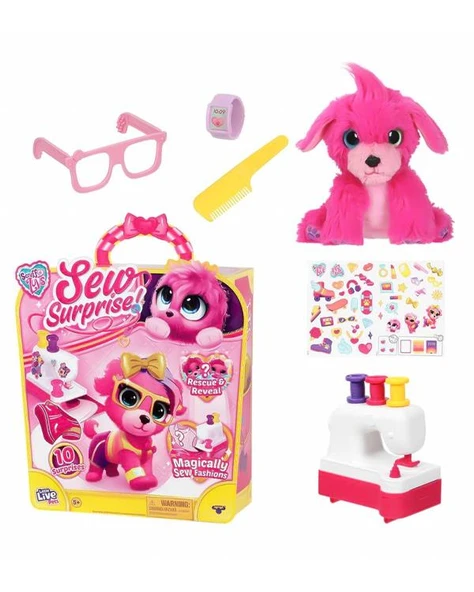 Scruff a Luvs Moda Oyun Seti Pembe CRU06000 - Resim 3