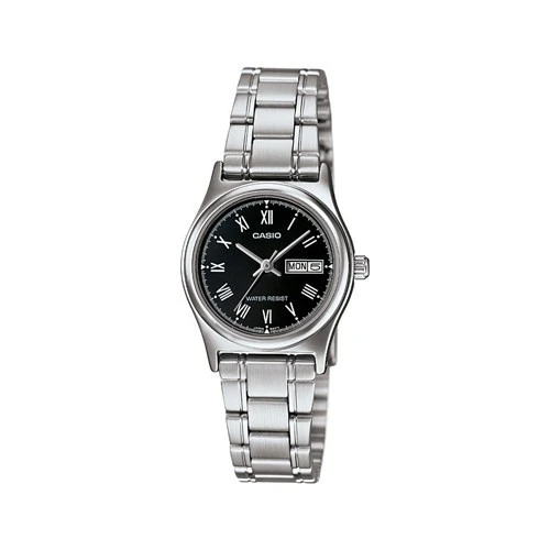 Casio LTP-V006D-1BUDF Quartz Çelik Gri Siyah Kadran 25 mm Kadın Kol Saati ürün görseli 1