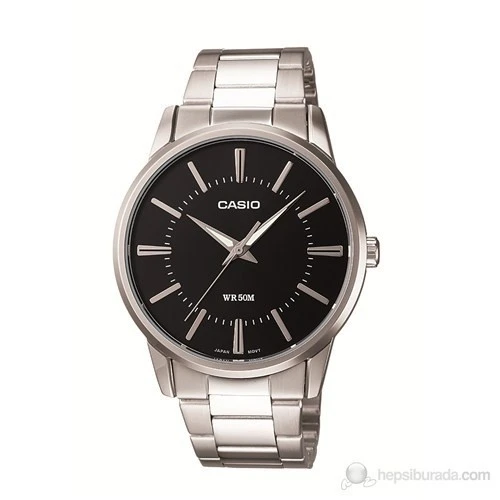 Casio MTP-1303D-1AVDF Quartz Çelik Gri Siyah Kadran 40 mm Erkek Kol Saati ürün görseli 1