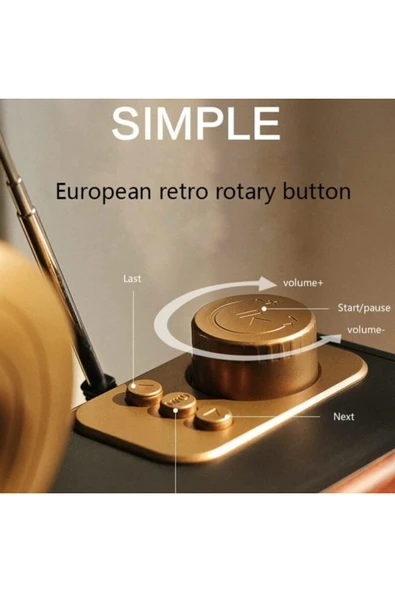 Compar Coverzone Apollo B6 Masaüstü Kablosuz Bluetooth Hoparlör - Resim 3
