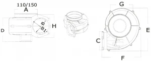 Profesyonel Blower 24V - Resim 3