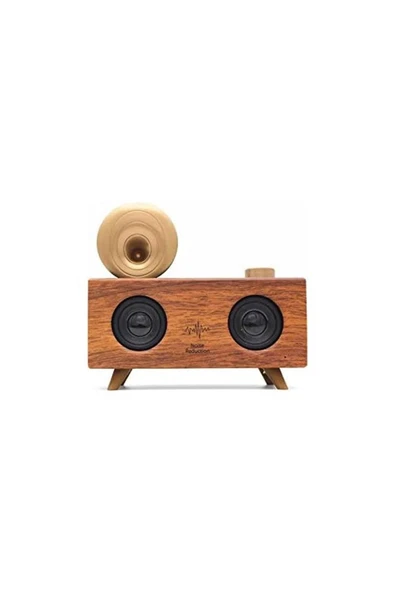 xmldünyası XD Çift Hoparlörlü Gramafon Speaker Bluetooth Hoparlör Fm Radyo+Sd Kart+UsbA+3.5mm Aux Girişli ürün görseli 1