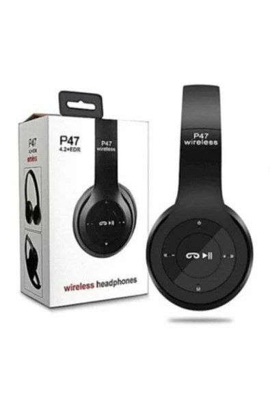 ZEMES BİLİŞİM P47 Wireless Kulaküstü Kulaklık ürün görseli 1