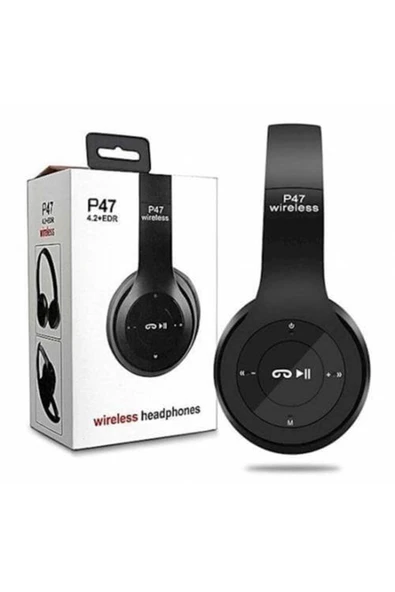 POLYGOLD P47 Wireless Kablosuz Kulaküstü Bluetooth Kulaklık - Resim 4