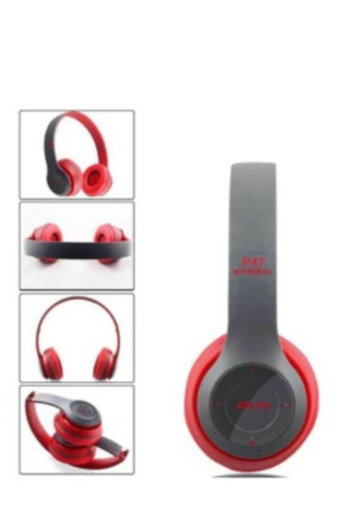 Linva P47 Bluetooth Kulaklık Mp3 Fm Solo 2 Beats Model Kulaküstü ürün görseli 1