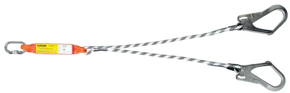 ŞOK EMİCİ ÇİFT KOLLU K4 KANCALI ABSORLAYICI İPLİ ürün görseli 1